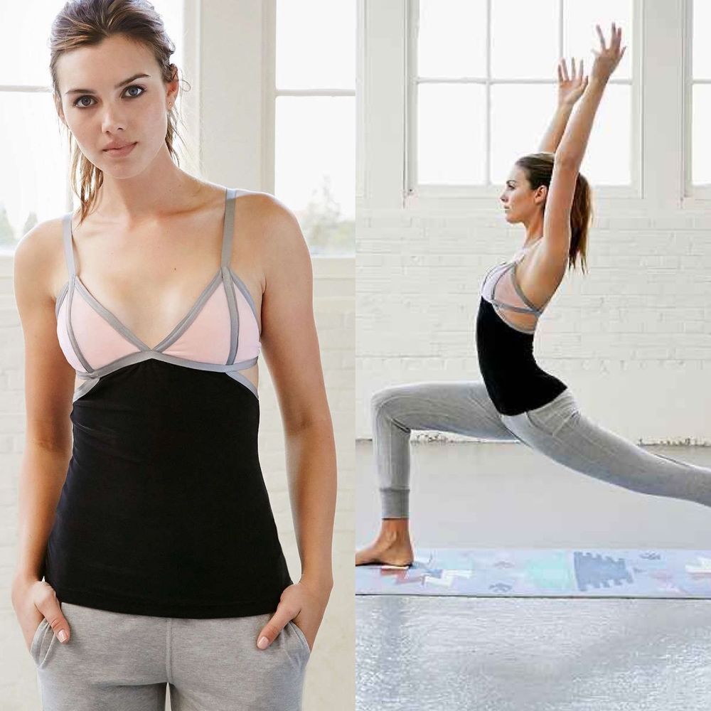 Blue Life Fit Cage-Back Athletic Luscious Cami - Picture 1 of 8